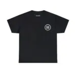 Black Defense Distributed Logo Tee