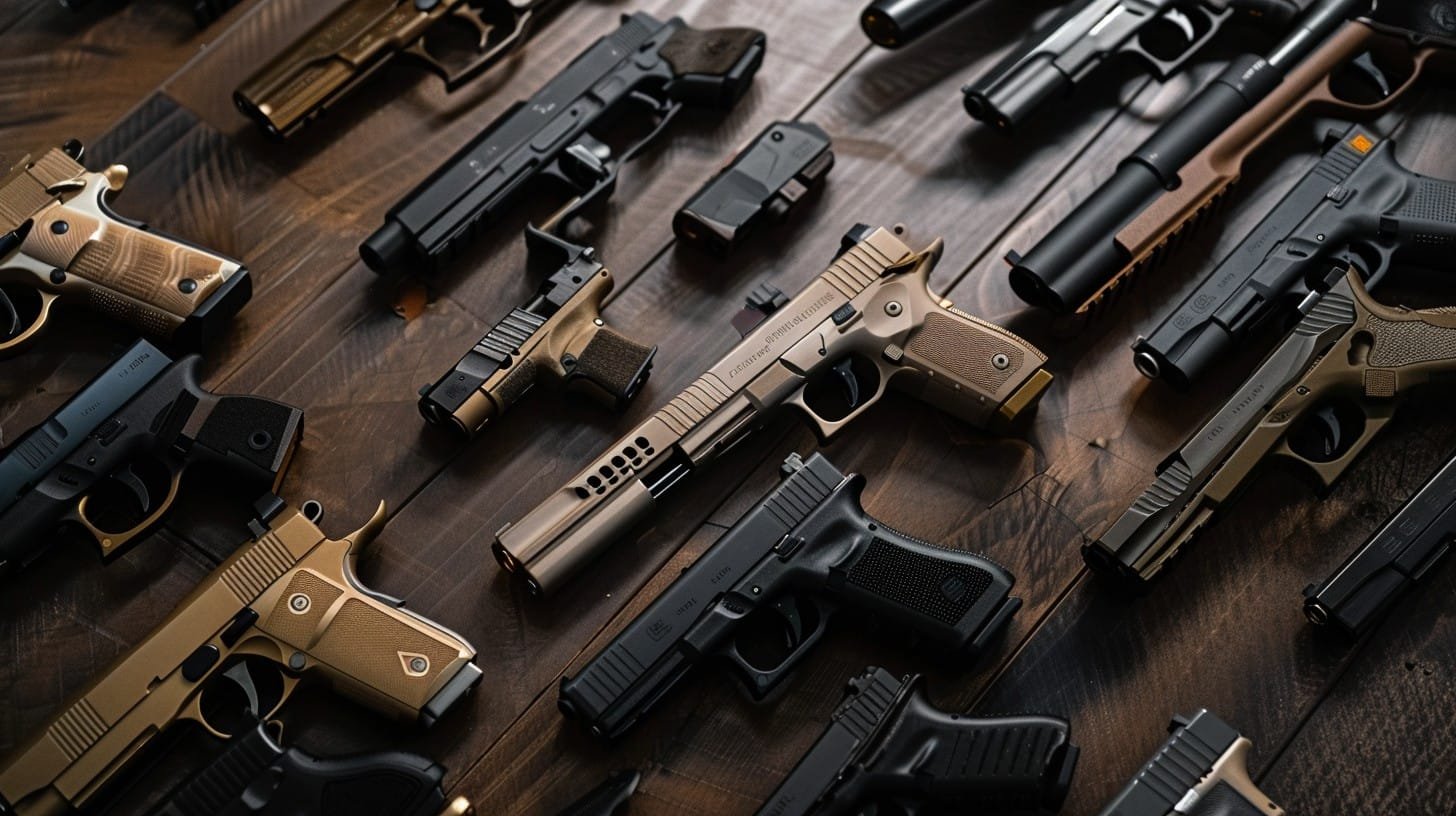 pistols